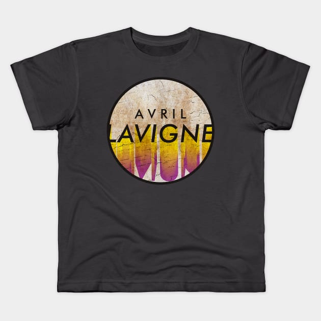 AVRIL LAVIGNE Kids T-Shirt by GLOBALARTWORD